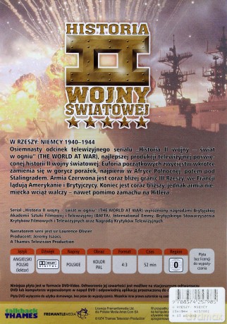 Historia II Wojny Światowej 18: W Rzeszy: Niemcy 1940-1944  [DVD]