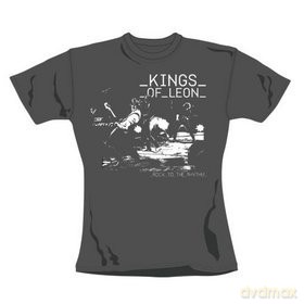 Kings Of Leon: Rhythm, Charocal, Womens (XL) [T-Shirt]