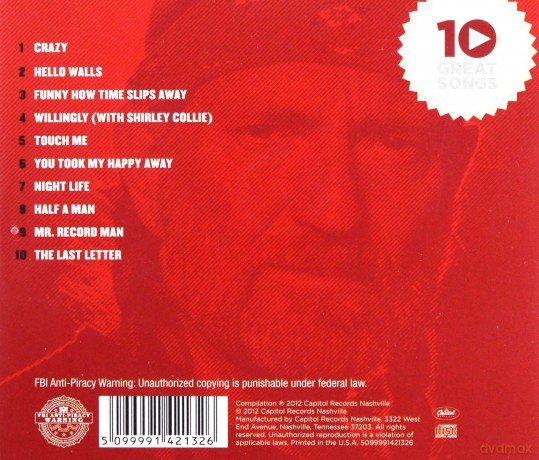 Willie Nelson: 10 Great Songs [CD]