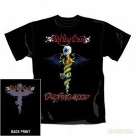 Motley Crue: Dr Feelgood, Black, Men's, (S) [T-Shirt]