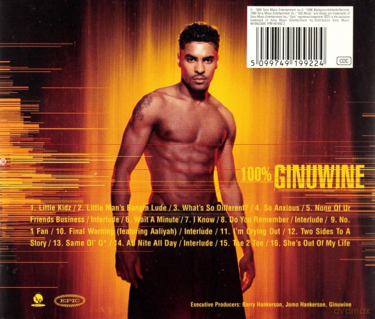 Ginuwine: 100% Ginuwine [CD]