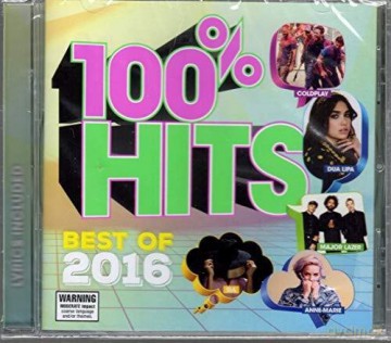 100% Hits Best Of 2016 [CD]