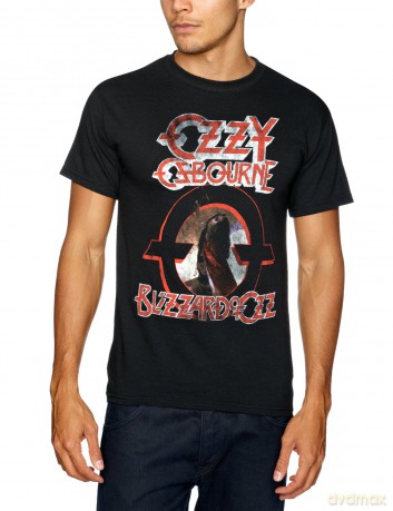 Ozzy Osbourne: Blizzard, Black, Men's (XL) [T-Shirt]