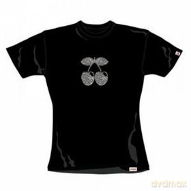 Pacha: Cherry Diamante, Black, Womens, (M) [T-Shirt]