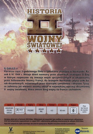Historia II Wojny Światowej 21: D-DAY cz.1 [DVD]