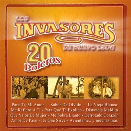 Invasores De Nuevo Leon: 20 Boleros [CD]