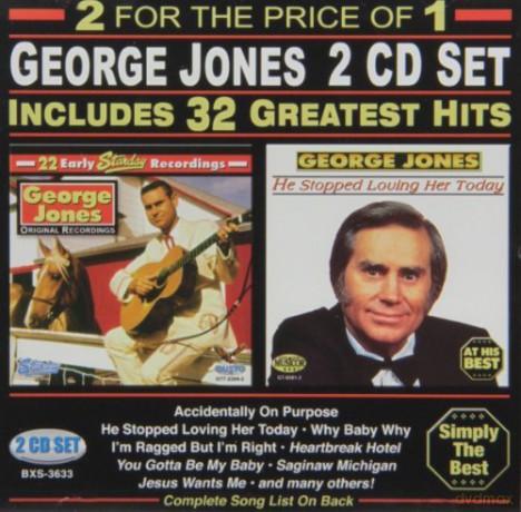 George Jones: 32 Greatest Hits [2CD]