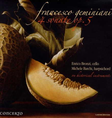 Enrico Bronzi: 4 Sonate Op 5 [CD]