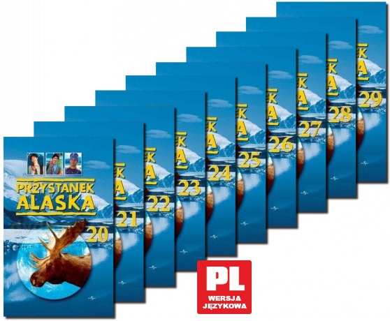Przystanek Alaska Sezon 4 (odcinki 39-64) Pakiet [13DVD]