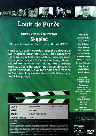 Kolekcja Filmowa 08: Skąpiec [DVD]