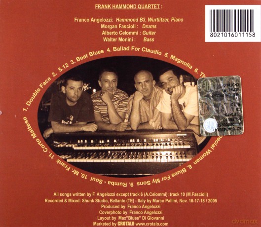 Frank Hammond Quartet: 5.12 [CD]