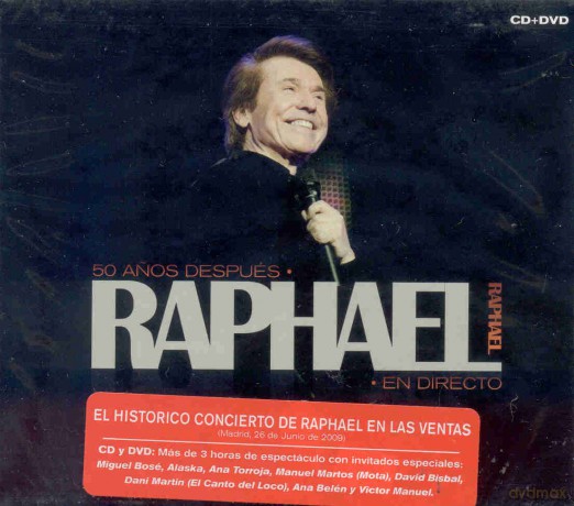 Raphael: 50 Anos Despues: En Directo [2CD]