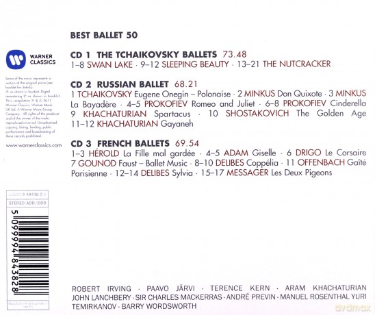 50 Best Ballet [3CD]