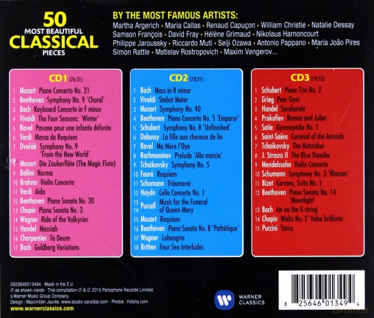 50 Most Beautiful.. [3CD]