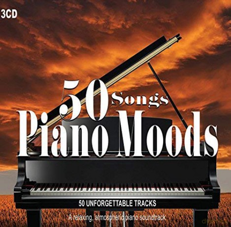 50 Songs Piano Moods (3 Cd) [CD]