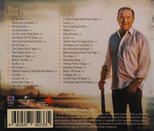 Graeme Connors: 60 Summers - The Ultimate Coll [CD]