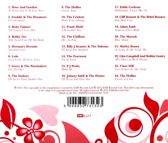 60s Love [CD]