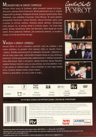 Poirot 47: Morderstwo W Orient Expressie [DVD]