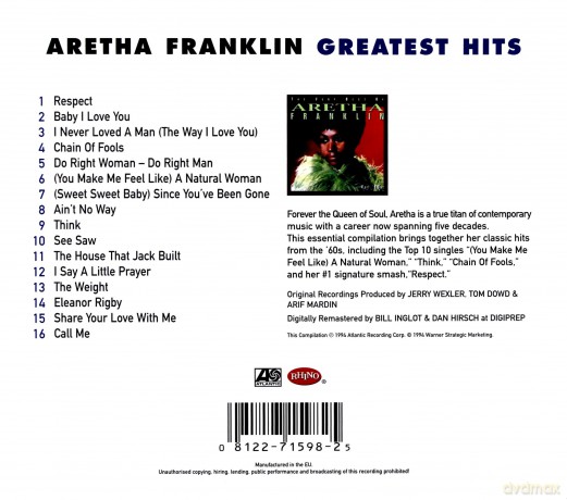 Aretha Franklin: Very Best Of vol.1 [CD]