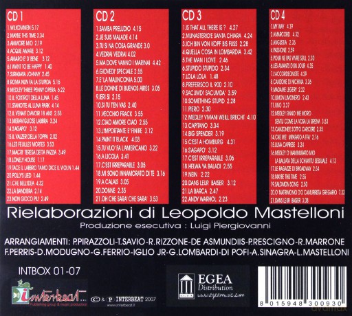 Leopoldo Mastelloni: 87 Amori [4CD]