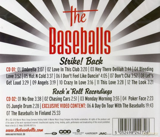The Baseballs: Strike! Back [2CD]