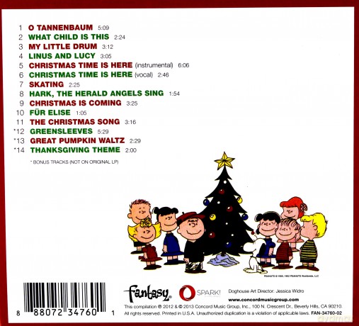 Vince Guaraldi: A Charlie Brown Christmas [CD]