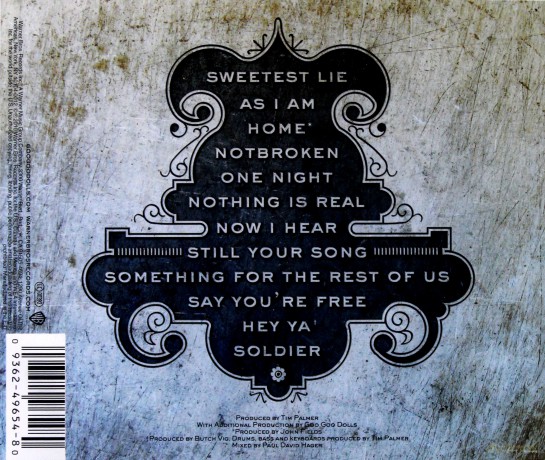 The Goo Goo Dolls: Something For The Rest Of Us [CD]