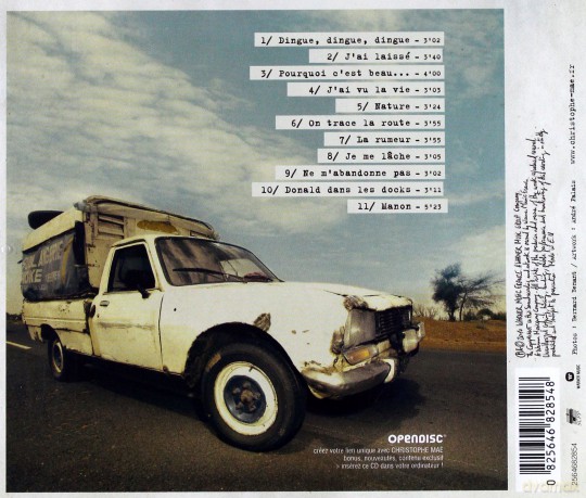 Christophe Mae: On Trace La Route [CD]