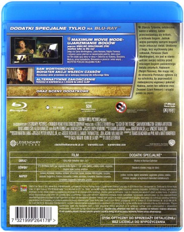 Starcie Tytanów (Zmierzch Tytanów) [Blu-Ray]