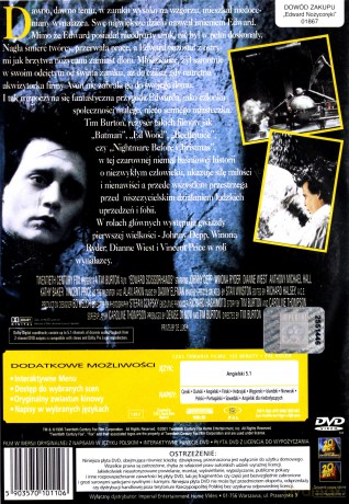 Edward Nożycoręki [DVD]
