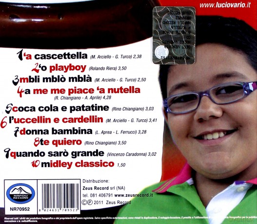 A Me,Me Piace A Nutella [CD]
