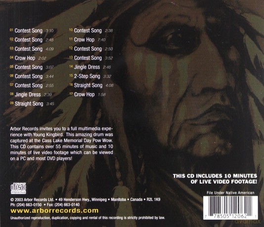 Young Kingbird: A Warrior'S Cry [CD]