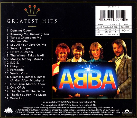 Abba: Abba Gold: Greatest Hits [CD]