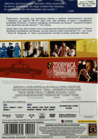 Złap mnie, jeśli potrafisz [DVD]