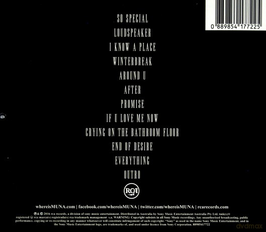 Muna: About U - Muna [CD]