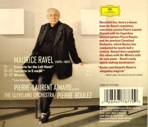 Pierre-Laurent Aimard: Ravel: Piano Concertos, Miroirs [CD]