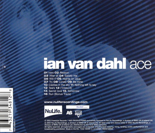 Ian Van Dahl: Ace [CD]