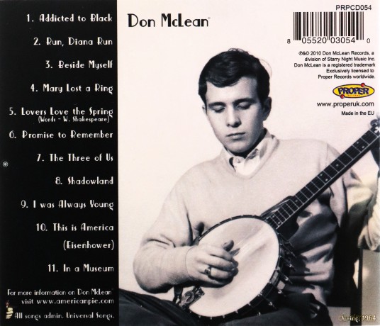 Don Mclean: Addicted To Black [CD]