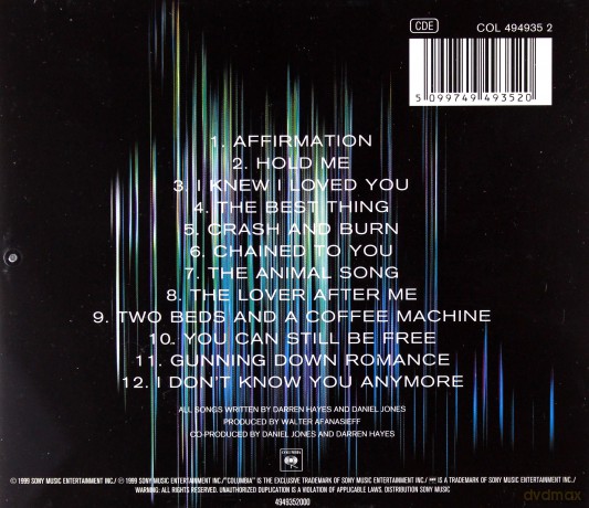 Savage Garden: Affirmation [CD]