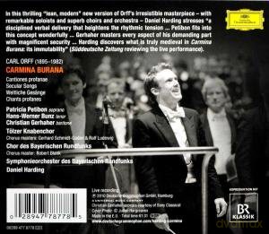 Daniel Harding: Orff: Carmina Burana [CD]