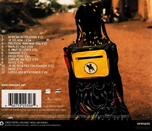 Tiken Jah Fakoly: Africain Revolution [CD]