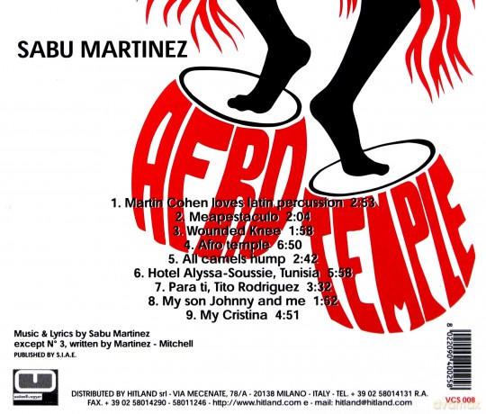 Sabu Martinez: Afro Temple [CD]