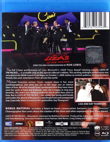 Liza Minelli: Liza's At The Palace [Blu-Ray]