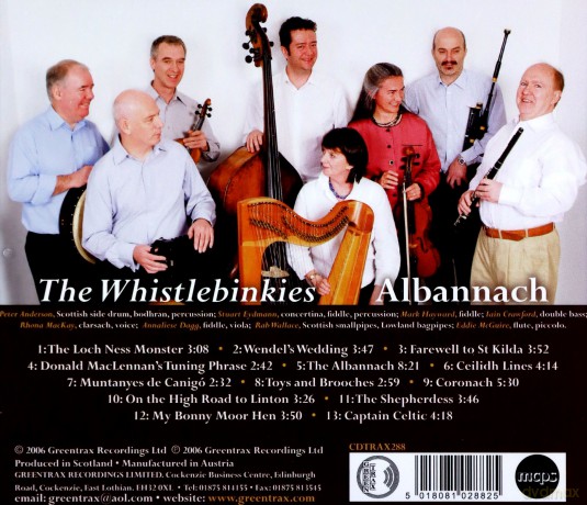 The Whistlebinkies: Albannach [CD]