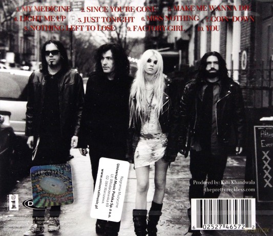 The Pretty Reckless: Light Me Up [CD]