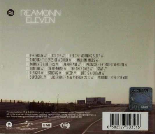 Reamonn: Eleven (Polska Cena) [CD]