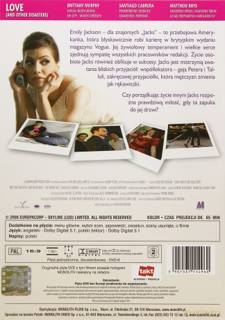 Miłość i inne nieszczęścia [DVD]