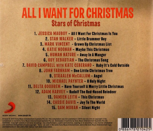 All I Want For Christmas [CD]