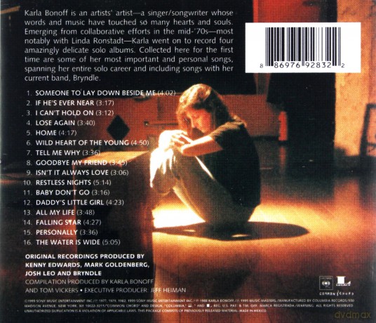 Karla Bonoff: All My Life: The Best of Karla [CD]