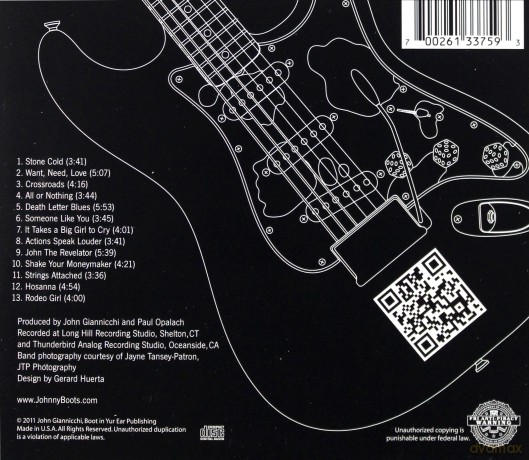 Johnny Boots: All Or Nothing [CD]